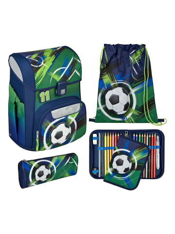 SCOOLI EasyStart Schulranzen-Set 5-teilig in Soccer Champ
