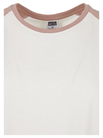 Urban Classics T-Shirts in whitesand/duskrose