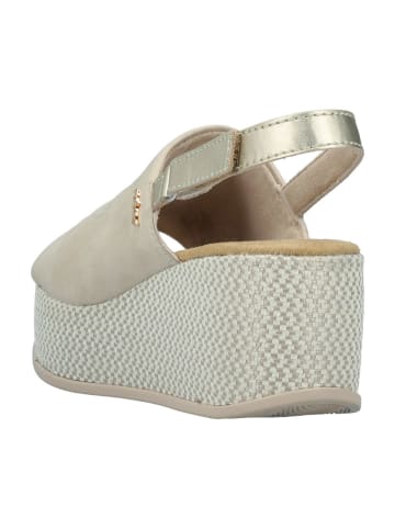 rieker Plateau Sandaletten in Beige