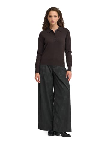 Polo Club Pullover WOMAN NEROLI LONG SLEEVE REGULAR FIT in Dunkle Schokolade