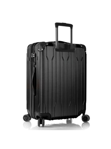 Heys Xtrak 4 Rollen Trolley M 66 cm mit Dehnfalte in black
