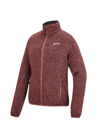 Regatta Newhill Midlayer Strickfleecejacke in pink