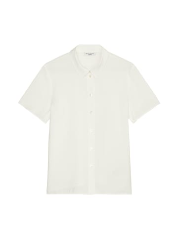 Marc O'Polo DENIM Kurzarm-Bluse regular in Silky White