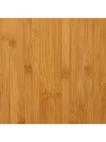 5five Simply Smart Schneidebrett aus Bambus mit Anschlagkante in Braun, 58 x 4,3 x 52 cm