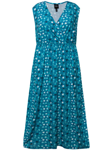 Ulla Popken Kleid in ozean blau