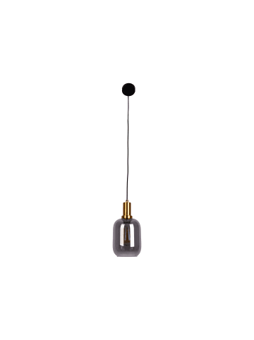 näve Pendelleuchte "FUMO" in schwarz - (L)21.2 cm x (B)21.2 cm x (H)150 cm