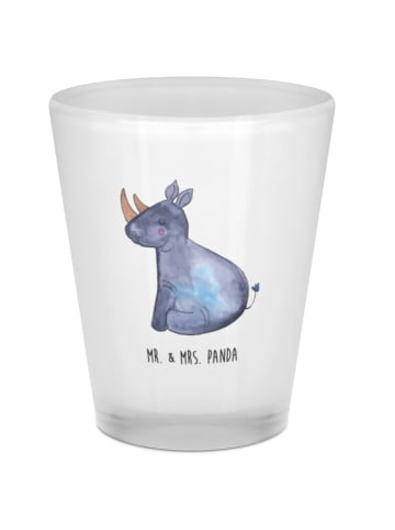 Mr. & Mrs. Panda Pinnchen Einhorn Nashorn ohne Spruch in Transparent