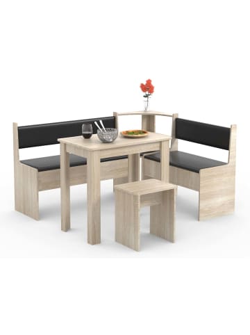 ebuy24 Essgruppe EsalMaxi 5 Eiche 153 x 115 cm