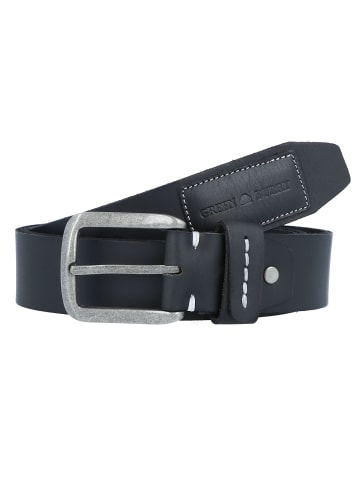 Greenburry Belt Gürtel Leder in schwarz