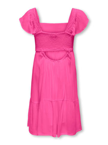 KIDS ONLY Sommerkleid KOGEVA S/L BACK CUT OUT DRESS in raspberry rose