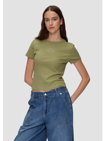T-Shirt  in  7282_olivgrün