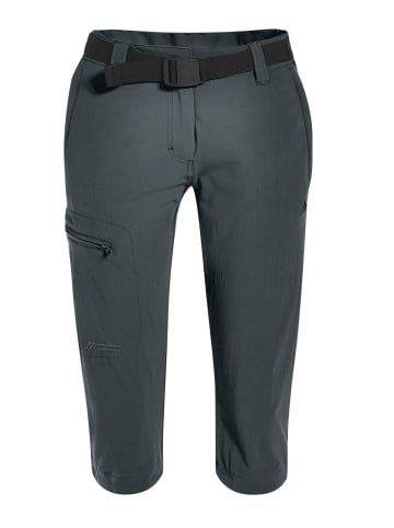 Maier Sports Caprihose Inara slim 3/4 in Dunkelgrau