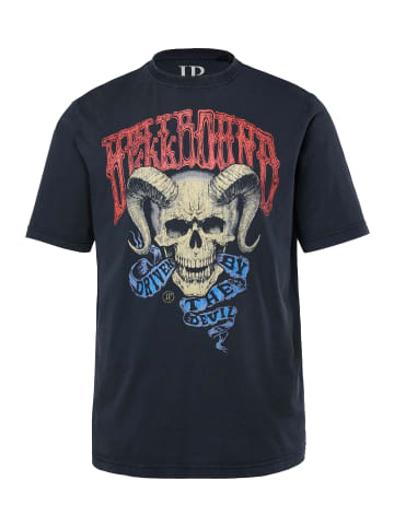 JP1880 Kurzarm T-Shirt in schwarz
