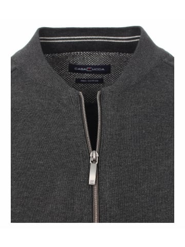 CASAMODA Strickjacke für Herren in anthrazit