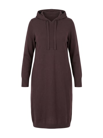 Ulla Popken Midikleid in mahagoni
