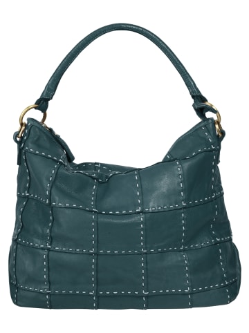 Samantha Look Shopper echt Leder in blau