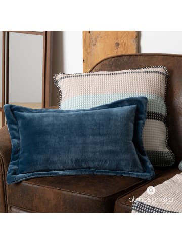Atmosphera Créateur d'intérieur Kissen in blau
