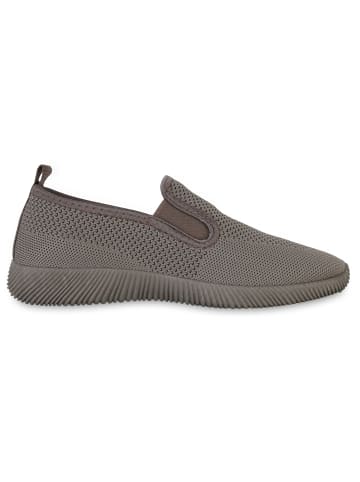 VAN HILL Slip Ons Alexandra in Taupe
