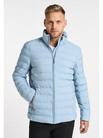 MO Herren Wattierte Winterjacke in Hellblau