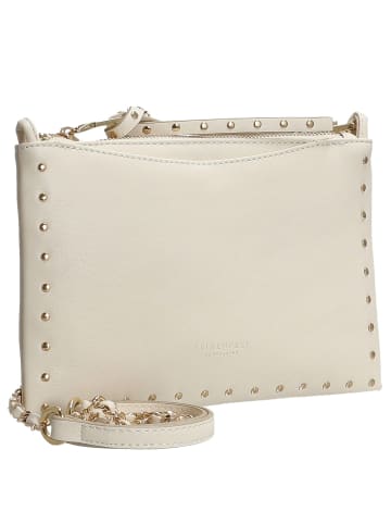 Seidenfelt Senja - Umhängetasche S 23 cm (schwarz) in beige
