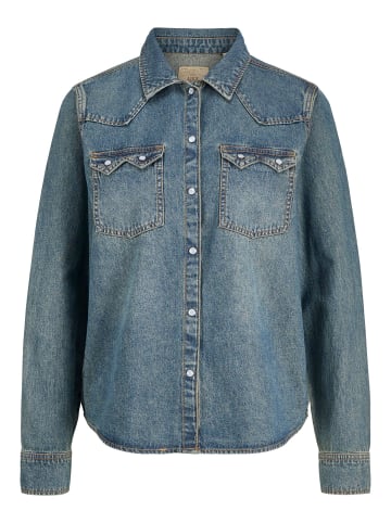 JJXX Jeanshemd in Medium Blue Denim