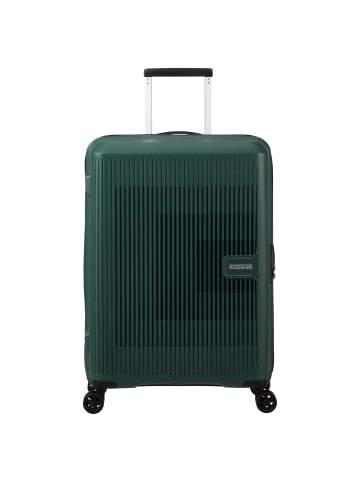 American Tourister Aerostep - 4-Rollen-Trolley M 67 cm erw. in dark forest