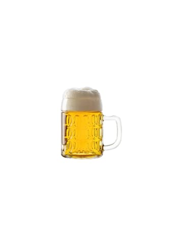 6er Set Bierkrüge Kaiser in Transparent 0,3 Liter