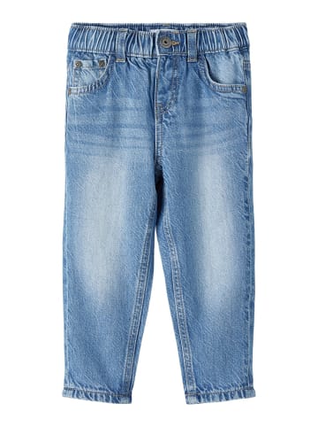 name it Tapered Jeans in medium blue denim