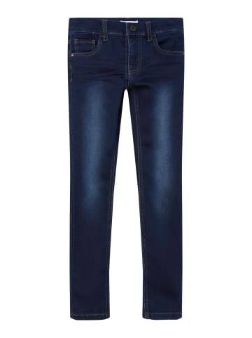 name it Jeans slim fit in dark blue denim