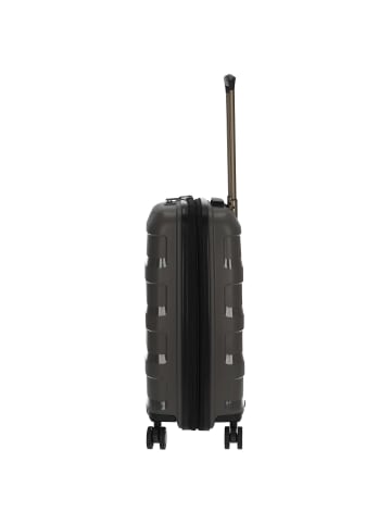 Stratic Straw+ - 4-Rollen-Trolley 55 cm S erw. (rose) in dark grey