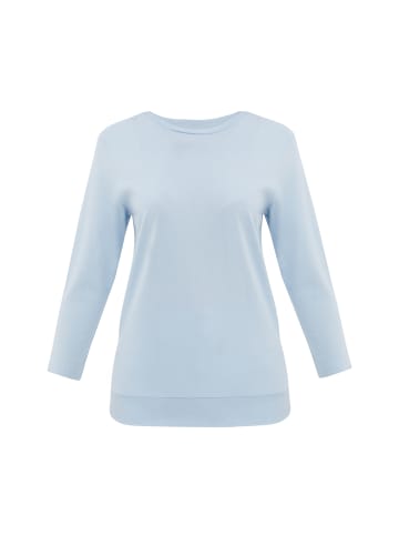 Finn Flare Langarmshirt Basic in light blue