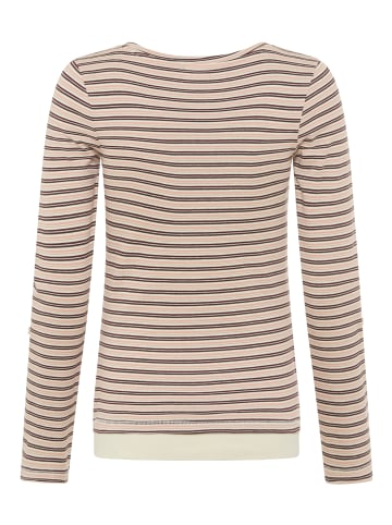 Kangaroos 2-in-1-Shirt in rosa-gestreift