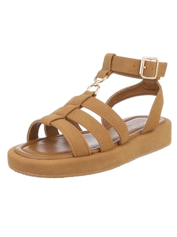 Ital-Design Sandale & Sandalette in Camel
