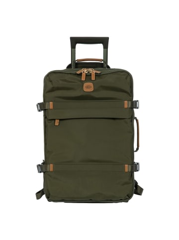 BRIC`s X-Collection 2 Rollen Rucksacktrolley 50 cm Laptopfach in olive