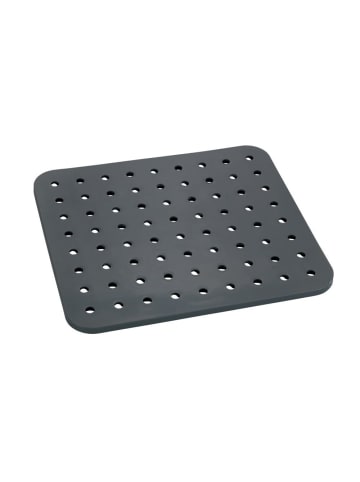 Wenko Schutzmatte für Waschbecken grau in Grau, (B) 27,5 x (H) 1 x (L) 31 cm