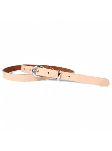 FRONHOFER Ledergürtel in Peach