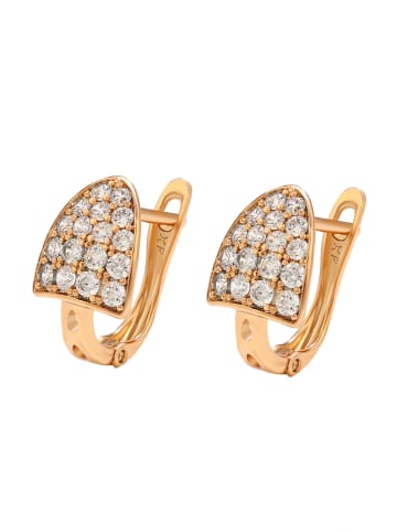 faina Earrings in Rose Gold