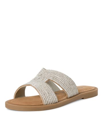 Tamaris Klassische Pantoletten in Silber