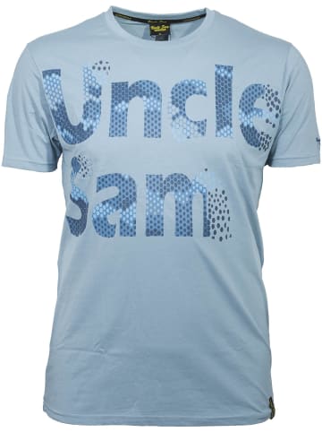 T-Shirt in blau