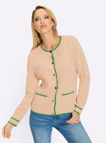 Heine Feinstrickjacke in sand