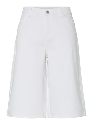 Pieces Jeansshorts in Bright White