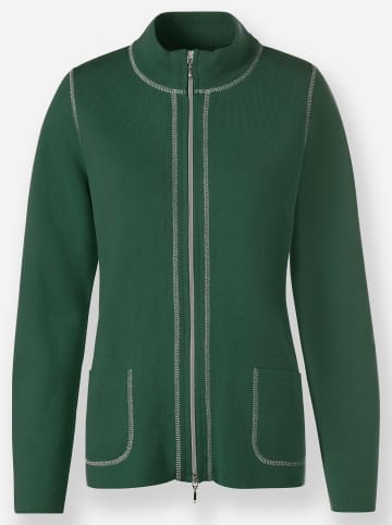Heine Strickjacke in moos