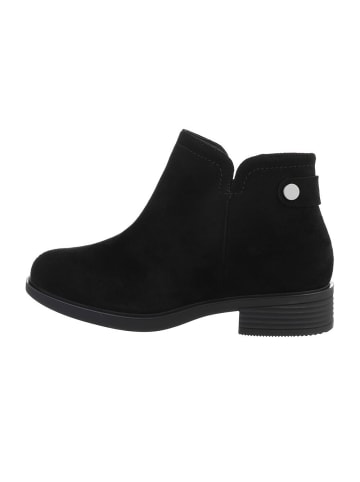 Ital-Design Stiefelette in Schwarz