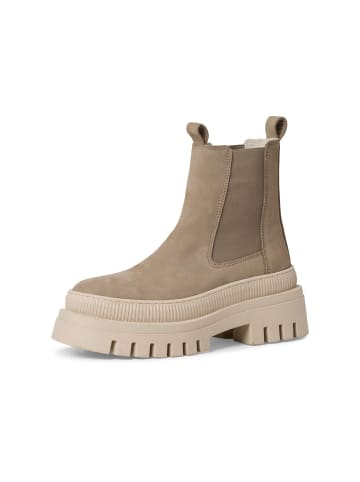 Tamaris Chelsea Boots in TAUPE