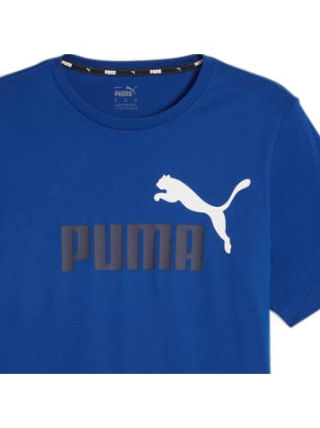 Puma T-Shirt in Blau (Cobalt Glaze)