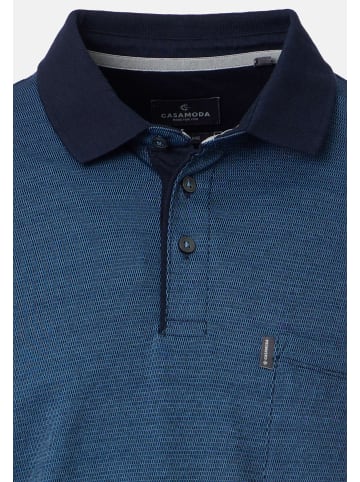 Casa moda Poloshirt Basic in Dunkelblau