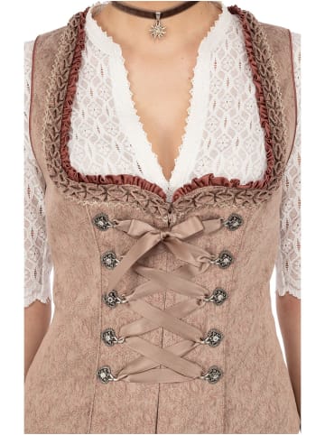 Krüger Dirndl Mieder 416466 in beige