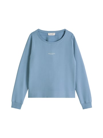 Marc O'Polo DfC Sweatshirt relaxed garment-dyed in Fall Sky