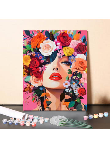 ARTNANAS DIY Malen nach Zahlen Set-"Farbenpracht" 