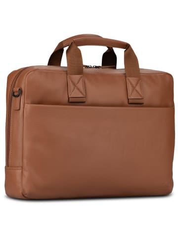 Jost Aktentasche Tromsoe in Cognac